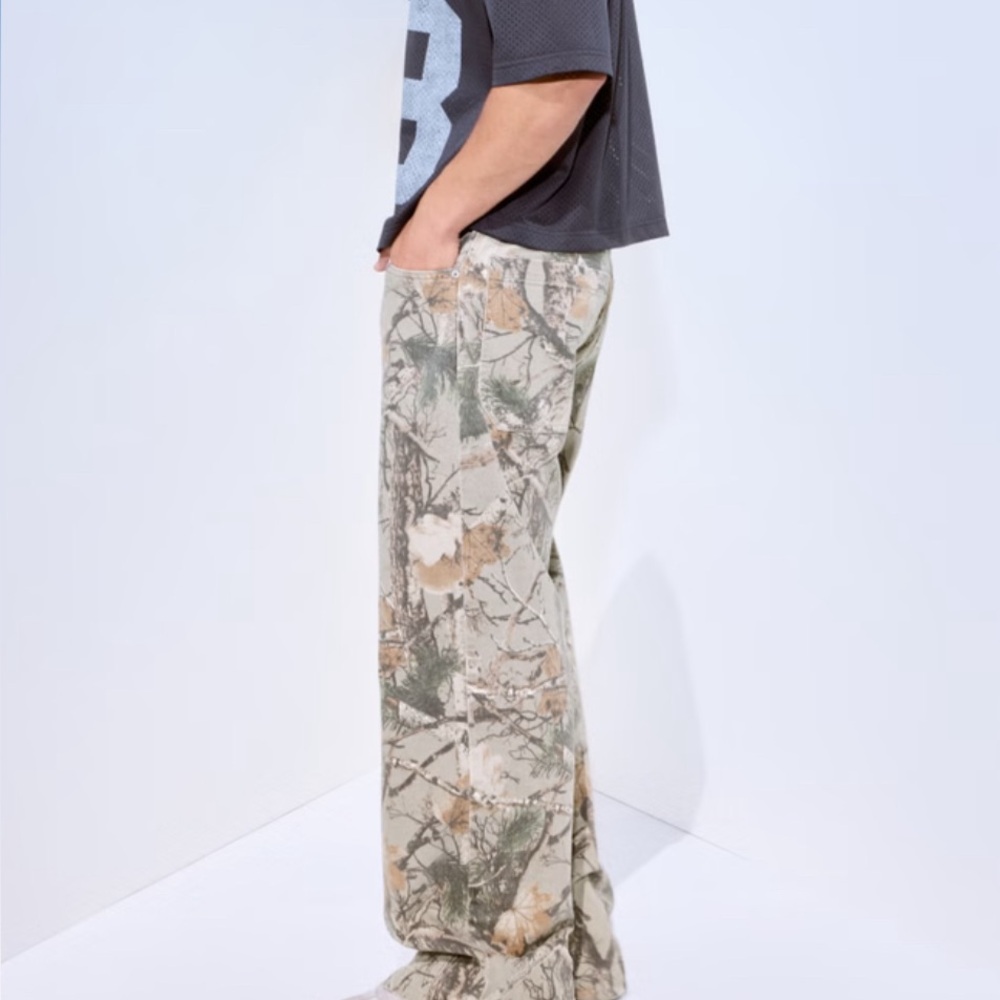 Hollister Woodland Camouflage Pants